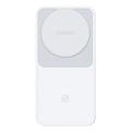 Duzzona W19 15W 3-i-1 magnetisk trådløs opladestation - MagSafe-kompatibel - hvid
