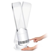 Dyson Hot+Cool HF1 Rapid React varme- og køleventilator - hvid / sølv