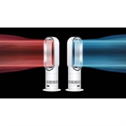 Dyson Hot+Cool HF1 Rapid React varme- og køleventilator - hvid / sølv