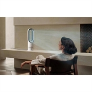 Dyson Hot+Cool HF1 Rapid React varme- og køleventilator - hvid / sølv