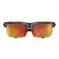 E08 AI Sports Smartbriller med stemmestyring - Sort / orange