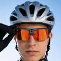 E08 AI Sports Smartbriller med stemmestyring - Sort / orange