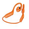 E12 AI Smart trådløse hovedtelefoner med knogledækning og kamera - orange