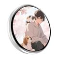 E87 Cosplay-touchscreen-smart cyber-badge - hvid