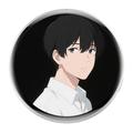 E87 Cosplay-touchscreen-smart cyber-badge - hvid