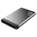 EAGET G55 2,5 tommer USB 3.0 HDD-kabinet Harddisk-kabinet Ekstern harddiskboks understøtter 2 TB