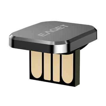 EAGET U8A Højhastigheds-USB-flashdrev / U-disk - 64GB - Sort