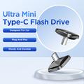 EAGET U8C Højhastigheds Type-C Flash Drive / U Disk - 32GB - Sort