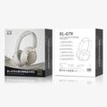 EL-GT6 Over-Ear ANC trådløse hovedtelefoner med Bluetooth 6.0, HiFi-lyd - Hvid