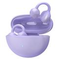Erazer EX01 trådløse øretelefoner med åben ørekonstruktion og klips - Lilla