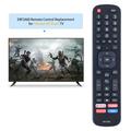 ERF2A60 Erstatningsfjernbetjening til Hisense 4K Smart TV - Sort