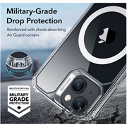 iPhone 15 ESR Air Armor HaloLock Mag Hybrid Cover - Klar