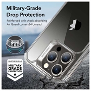 iPhone 15 Pro ESR Air Armor Hybrid Cover - Gennemsigtig