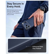 iPhone 18 Pro/17 Pro ESR Cyber Tough Kickstand MagSafe Hybrid Cover - Blå