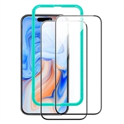 iPhone 16 Pro ESR Skærmbeskyttelse Hærdet Glas - 9H, 0.3mm - 2 Stk. (Open Box - Bulk Tilfredsstillelse)