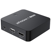 EZCAP 181P VHS-bånd til MP4 CVBS AV Video Recording Converter Recorder med HD-videoport til transskription med ét klik