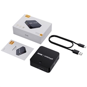 EZCAP 181P VHS-bånd til MP4 CVBS AV Video Recording Converter Recorder med HD-videoport til transskription med ét klik