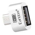 Earldom MicroUSB / USB OTG Adapter - Hvid