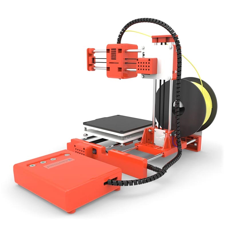 EasyThreed X1 Mini Transportabel 3D Printer - EasyThreeD X1 Mini Portable 3D Printer For KiDs Orange 07092020 05 P