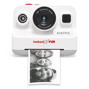 Easypix InstantFUN Øjeblikkelig kamera - Hvid