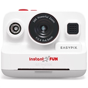 Easypix InstantFUN Øjeblikkelig kamera - Hvid