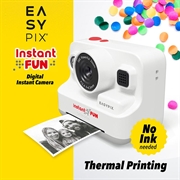 Easypix InstantFUN Øjeblikkelig kamera - Hvid