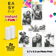Easypix InstantFUN Øjeblikkelig kamera - Hvid
