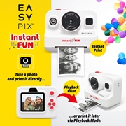 Easypix InstantFUN Øjeblikkelig kamera - Hvid
