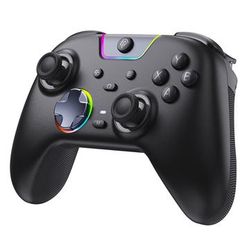 EasySMX X05Pro Triple Mode Gaming Controller med Dual-Stage Hall Triggers - Nintendo Switch/PC/Phone - Sort