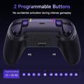 EasySMX X05Pro Triple Mode Gaming Controller med Dual-Stage Hall Triggers - Nintendo Switch/PC/Phone - Sort