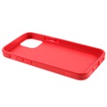 Saii Eco Line iPhone 12 Pro Max Biologisk Nedbrydeligt Cover - Rød