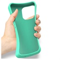 Saii Eco Line iPhone 13 Mini Biologisk Nedbrydeligt Cover - Cyan