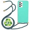 Saii Eco Line Samsung Galaxy A52 5G, Galaxy A52s Biologisk Nedbrydeligt Cover med Strap