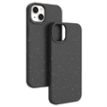 Eco Nature iPhone 14 Hybrid Cover - Sort