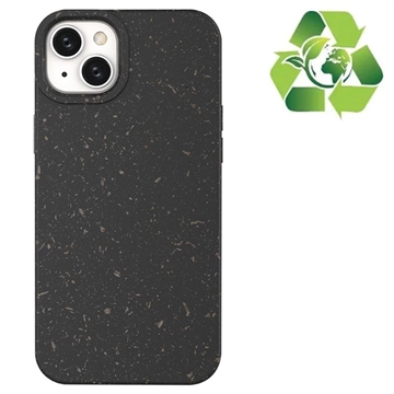 Eco Nature iPhone 14 Plus Hybrid Cover - Sort