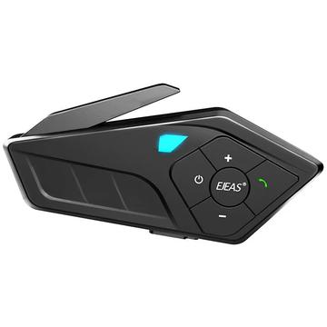Ejeas E1 Pro hjelmmonteret Bluetooth-headset - sort
