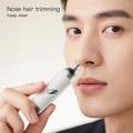 Elektrisk hår- og næsetrimmer til mænd - hvid