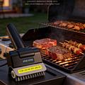Elektrisk trådløs grillrengøringsbørste - 2000mAh - sort
