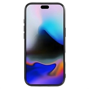 iPhone 17 Galvaniseret glitter cover - MagSafe-kompatibel - Sort