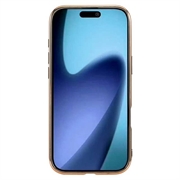 iPhone Air Galvaniseret glitter cover - MagSafe-kompatibel - rosaguld