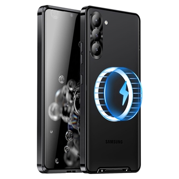 Galvaniseret Magnetisk Samsung Galaxy S23 5G Hybrid Cover
