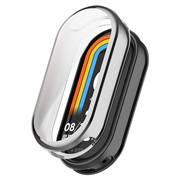 Xiaomi Smart Band 10 Electroplated TPU Cover - Sølv