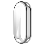 Xiaomi Smart Band 10 Electroplated TPU Cover - Sølv