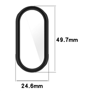 Xiaomi Smart Band 10 Electroplated TPU Cover - Sølv