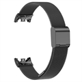 Xiaomi Smart Band 8 Elegant Rustfrit Stål Mesh Rem - Sort