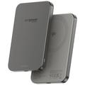 Empower by PanzerGlass Magnetisk trådløs powerbank - 5000mAh Qi2- og MagSafe-kompatibel - Titanium