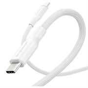 Empower by PanzerGlass Racing USB-C-kabel - 60W, 1.2m - hvid