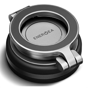 Energea MagMount Flex MagSafe-holder til forruden/instrumentbrættet - Pistolmetal