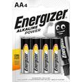 Energizer Alkaline Power LR6/AA Alkaline-batterier - 4 stk.