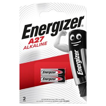 Energizer MN27/27A Alkaline-batterier 12V - 2 stk.
